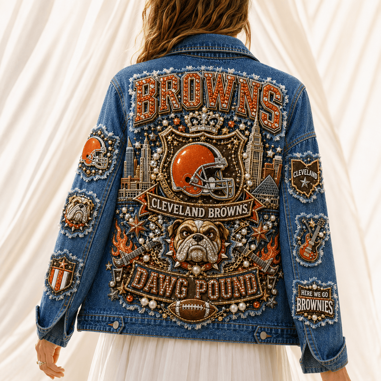 Premium CLVB Denim Jacket TTNL