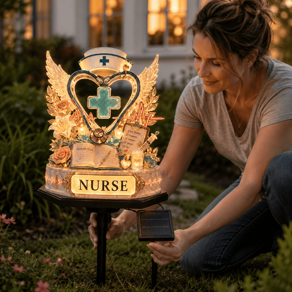 Premium NURSE Solar Garden Light HQH