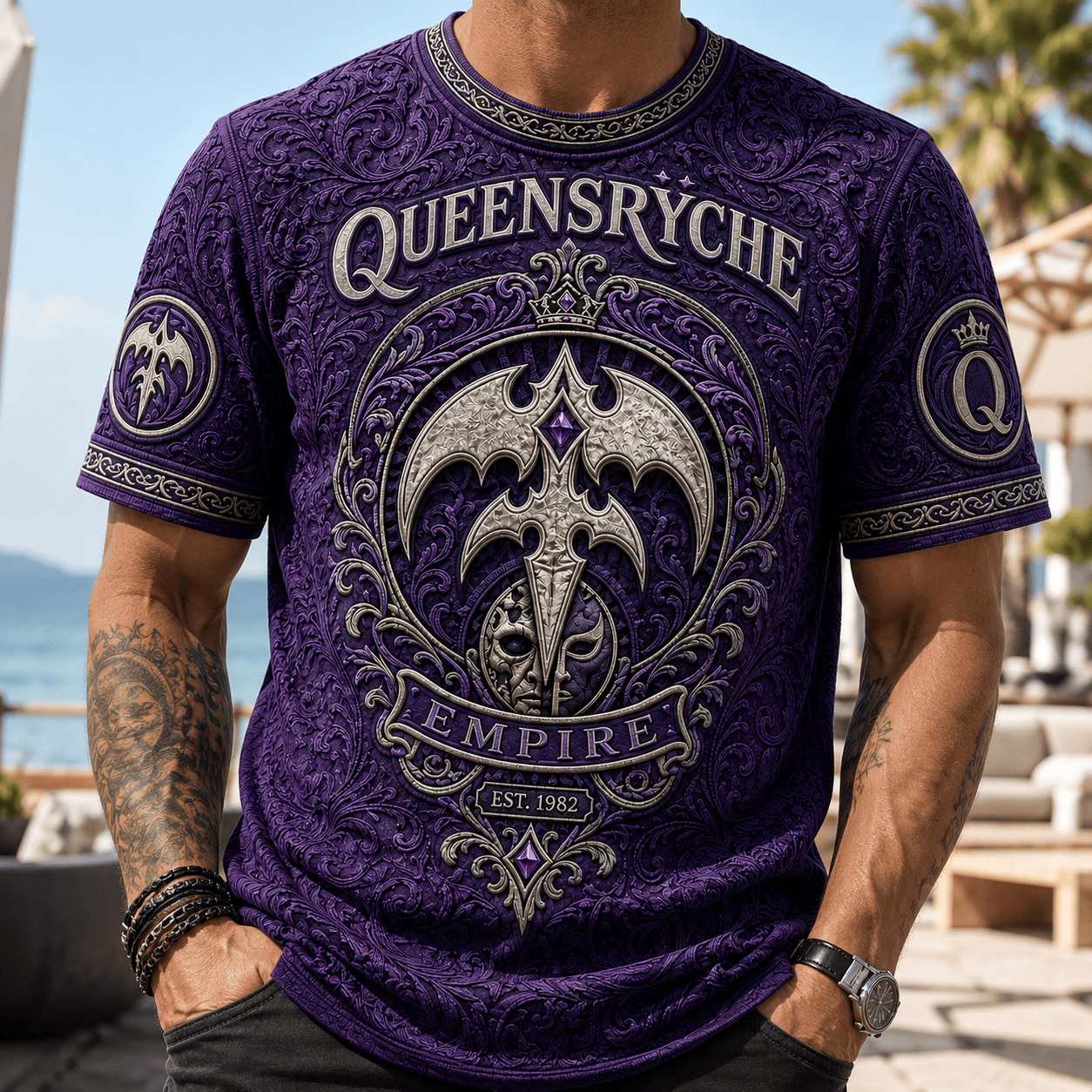 PREMIUM QSC 3D EMBOSS SHIRT NPL