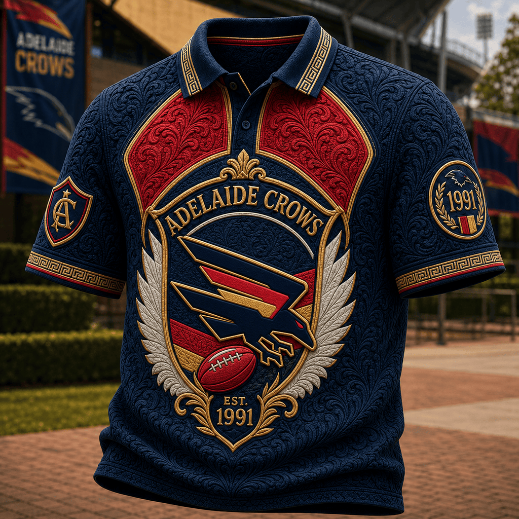 PREMIUM ADLC EMBOSS POLO SHIRT HQH