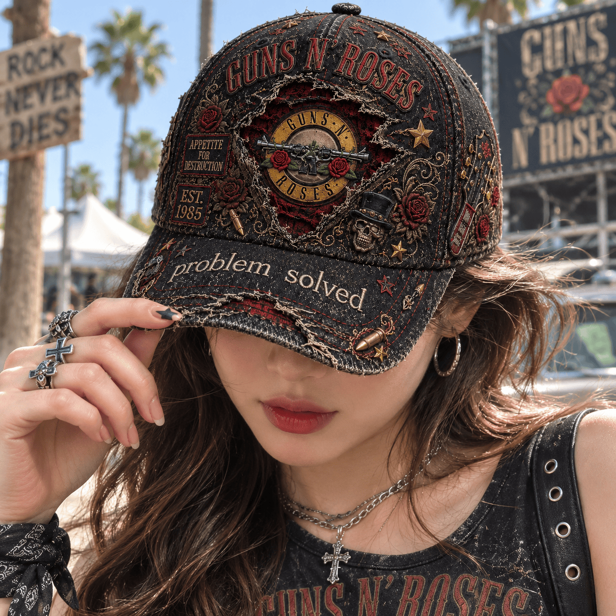GNR Premium Vintage Cap NTNA