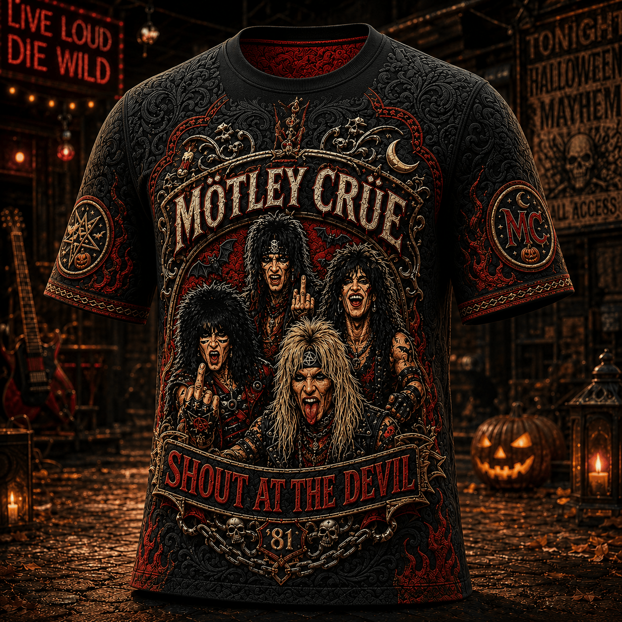 PREMIUM MLCR 3D EMBOSS SHIRT NTVA